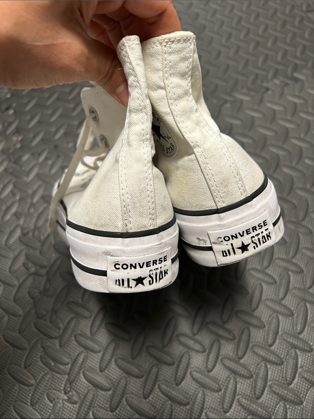 Converse Women's Chuck Taylor All-Star Platform Lift High Top Shoes - 7.5 - Picture 6 of 8